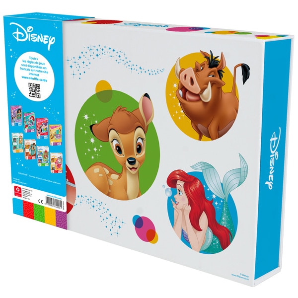 Disney - Coffret collector Disney classique - 8 jeux de cartes Shuffle - Cartamundi