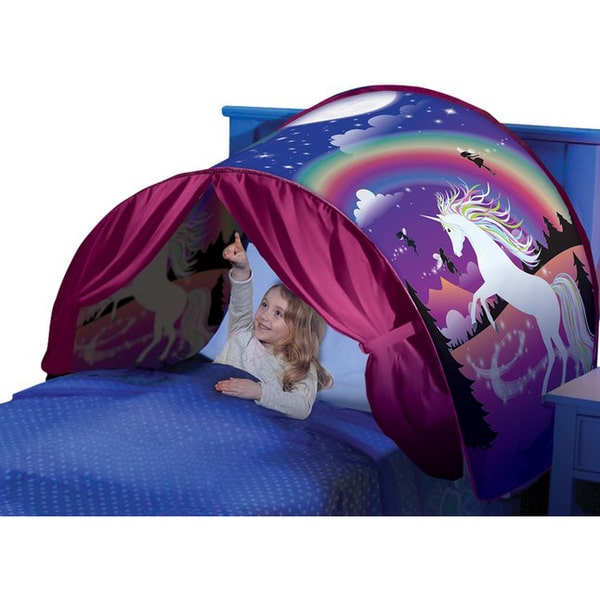 Tente de lit Dream Tents le monde magique de la licorne