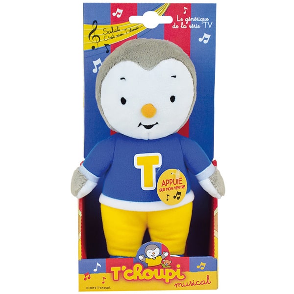 Peluche Interactive T choupi Musical