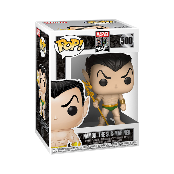 Figurine Namor 500 80 ans de Marvel Funko Pop