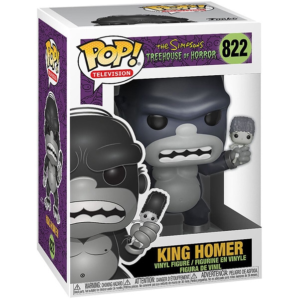 Figurine King Homer 822 The Simpsons Funko Pop