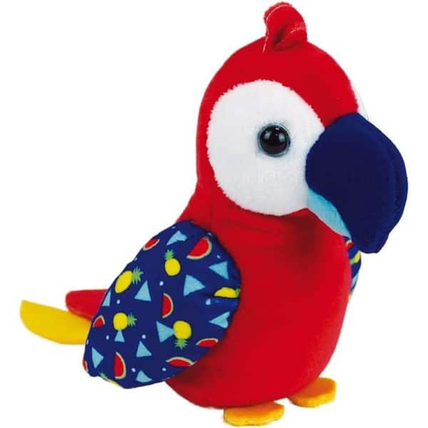 Peluche musicale Tropibirds 15cm (modèle aléatoire)