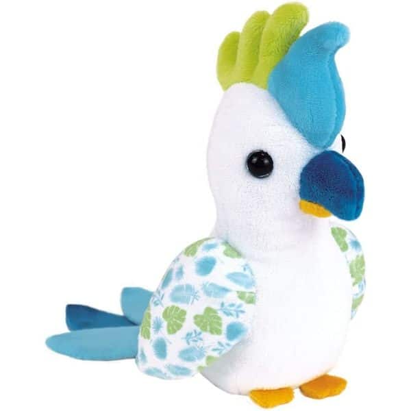 Peluche musicale Tropibirds 15cm (modèle aléatoire)