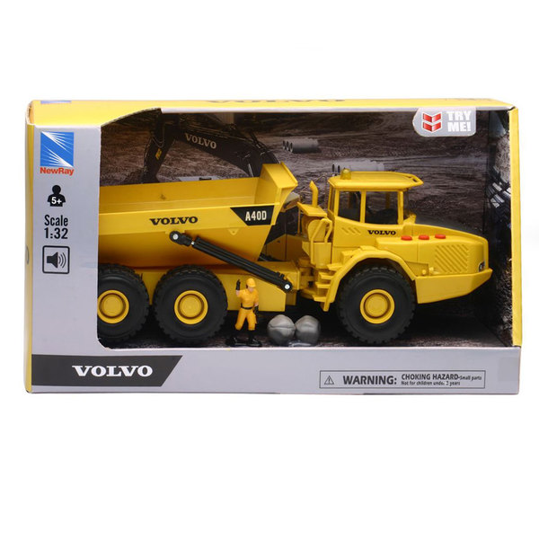 Camion Dumper Volvo miniature