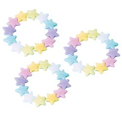 12 bracelets étoiles