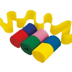 Rouleaux de crêpe papier 6 pièces