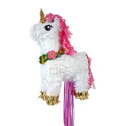 Pinata à tirer licorne