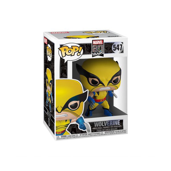 Figurine Wolverine 547 80 ans de Marvel Funko Pop