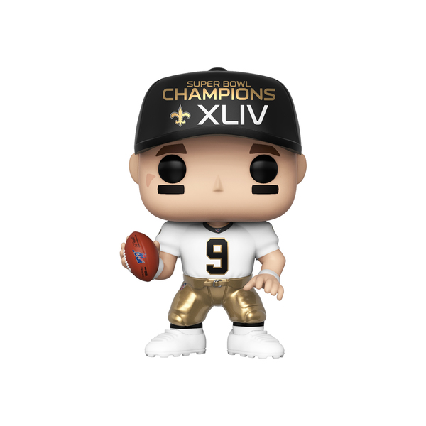 Funko - NFL - Figurine POP! Drew Brees (New Orleans Saints) 9 cm -  Cdiscount Jeux - Jouets