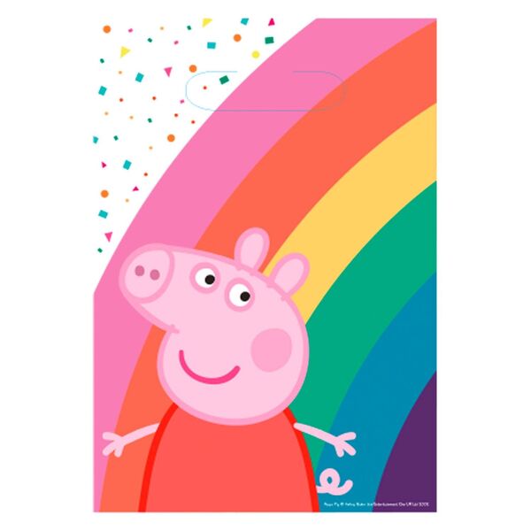 8 sacs cadeaux Peppa Pig