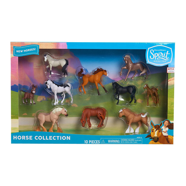 Spirit - Coffret Collection 10 Mini Chevaux