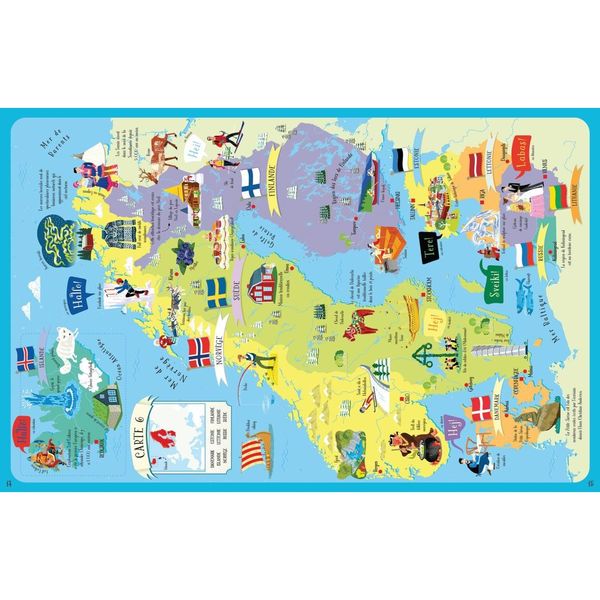 Coffret Atlas de l Europe - Livre et puzzle