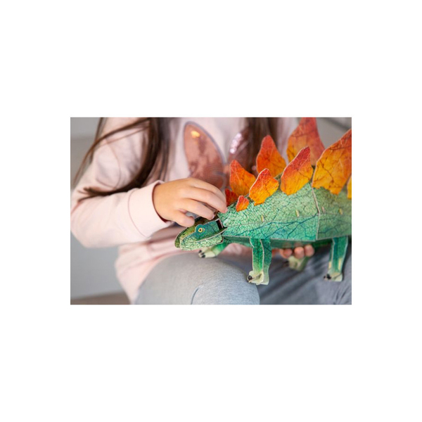 Livre et Maquette 3D L ère des dinosaures Stégosaure 