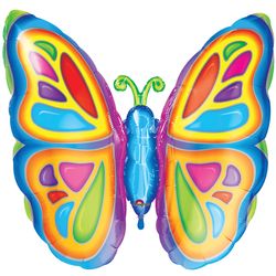 Ballon feuille papillon