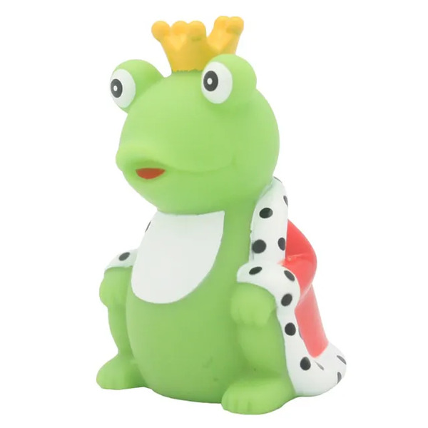 Canard de bain roi grenouille