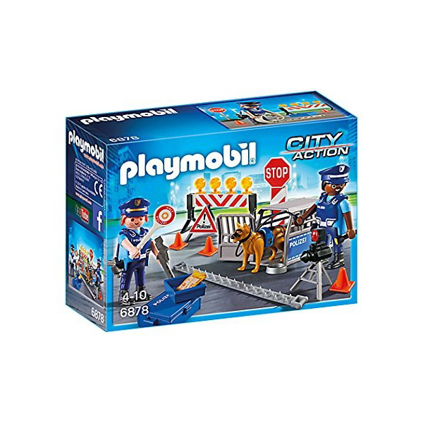 6878 - Barrage de police - Playmobil City Action
