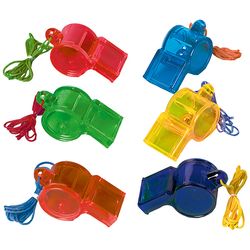 12 sifflets à roulette