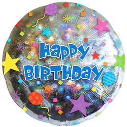 Joyeux anniversaire ballon rond