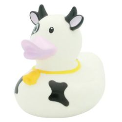 Canard de bain vache noir