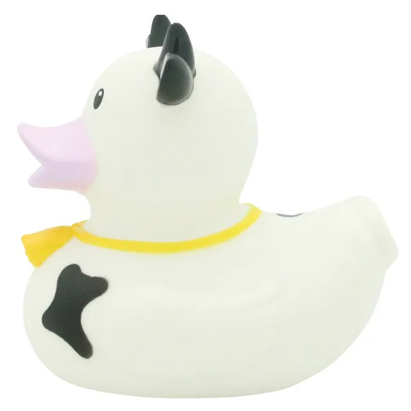 Canard de bain vache noir