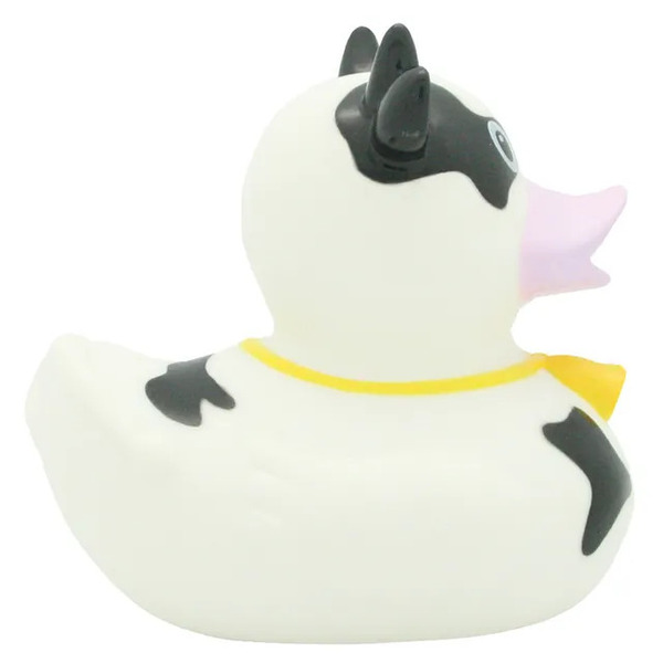 Canard de bain vache noir