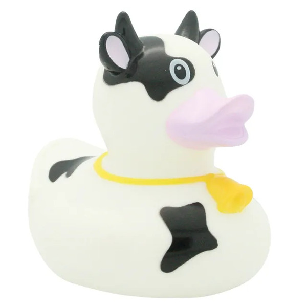 Canard de bain vache noir