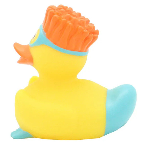 Canard de bain plongeur masque et tuba