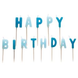 Bougies anniversaire garçon