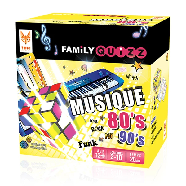 Family Quizz Musique Années 80 et 90
