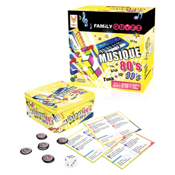 Family Quizz Musique Années 80 et 90
