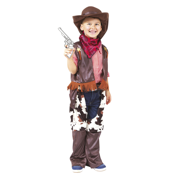 Déguisement Enfant 3/4 Ans Cow boy, costume pas cher - Badaboum