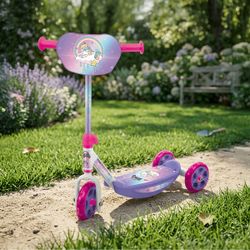 Trottinette 3 roues licorne