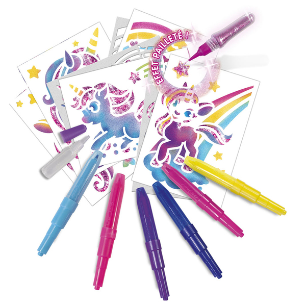 Licornes pailletées Blopens