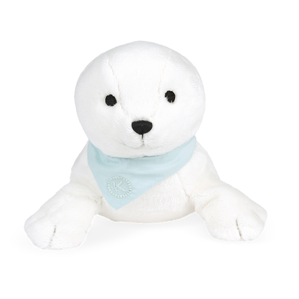 Peluche Brioche bébé phoque 19 cm