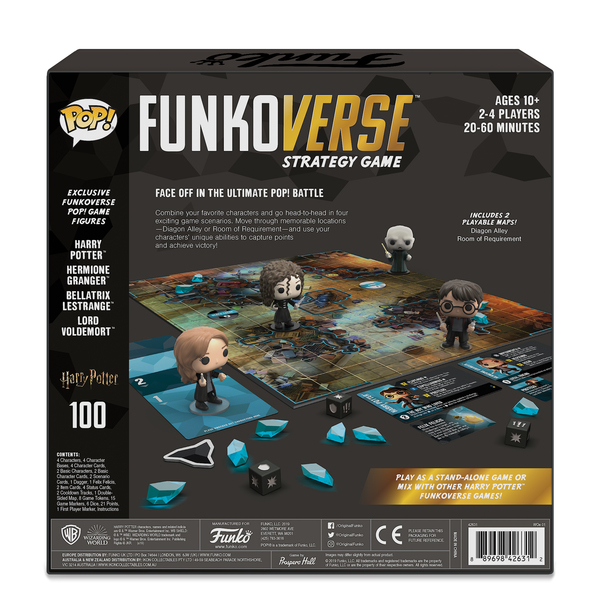 Jeu Funko Pop Harry Potter 4 figurines