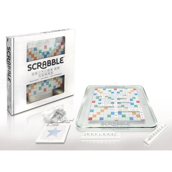 Scrabble édition en verre Megableu : King Jouet, Jeux de réflexion