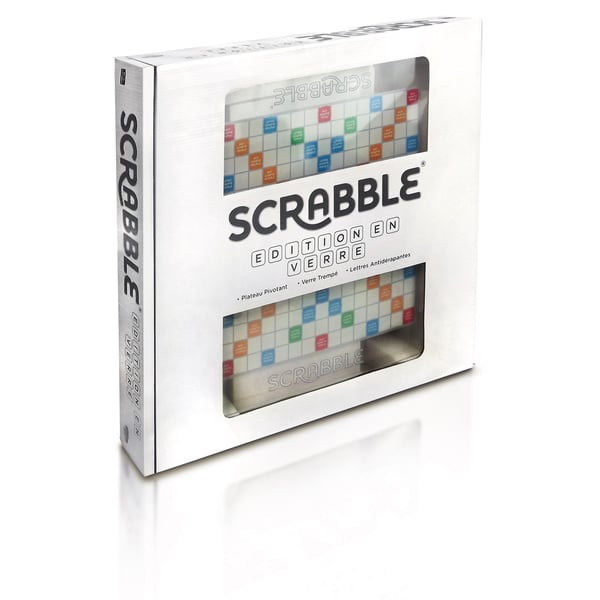 Scrabble édition en verre