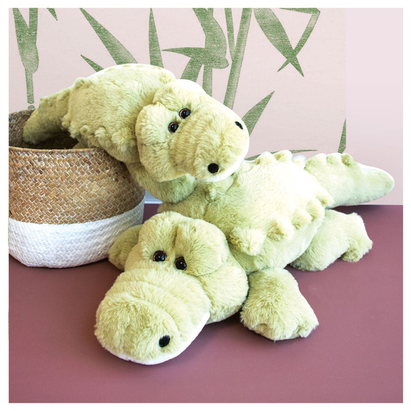 Peluche Croco doux 60 cm