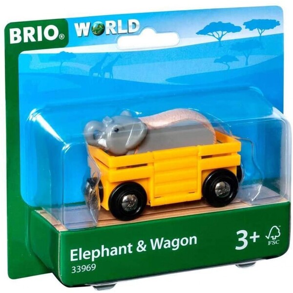 Wagon et Éléphant