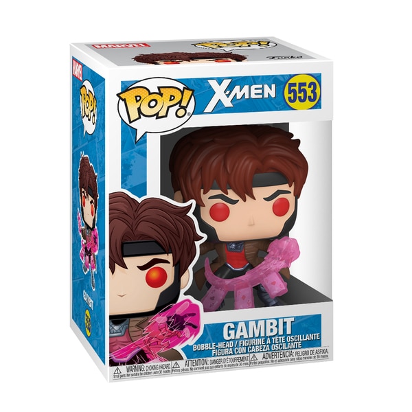 Figurine Gambit Marvel 553 X-Men Funko Pop