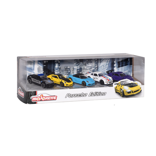 Coffret 5 Porsche premium Majorette