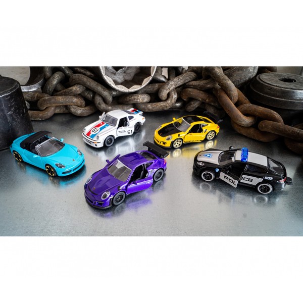 Coffret 5 Porsche premium Majorette