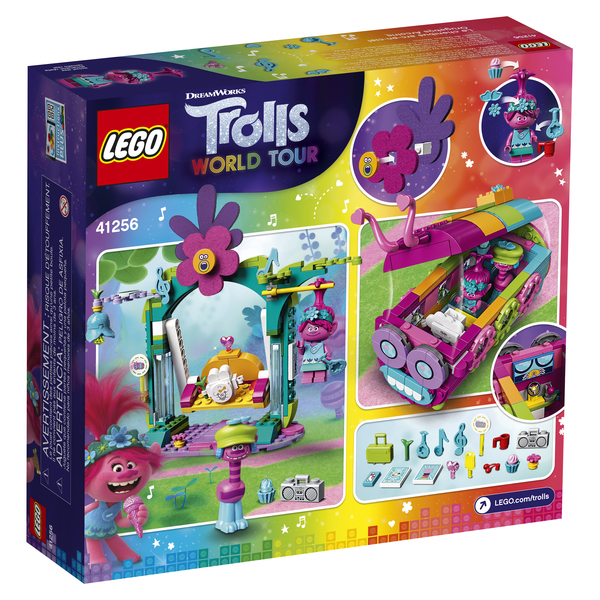 41256 - LEGO® Trolls World Tour - Le bus chenille arc-en-ciel