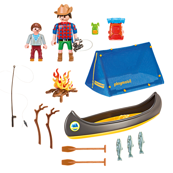 9323 - Playmobil City Life - Valisette campeurs