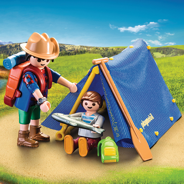 9323 - Playmobil City Life - Valisette campeurs