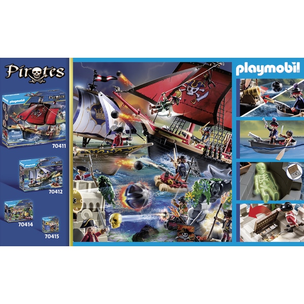 70413 - Playmobil Pirates - Bastion des soldats