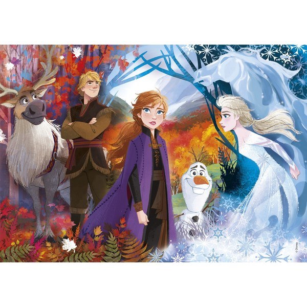 Coffret 4 puzzles - La reine des Neiges 2