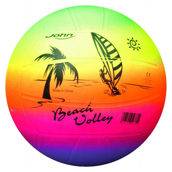 Ballon Super Santos Taille 5 - 23 Cm De Diamètre - Pour Foot, Volley, Plage - PVC Résistant - Arrive Dégonflé