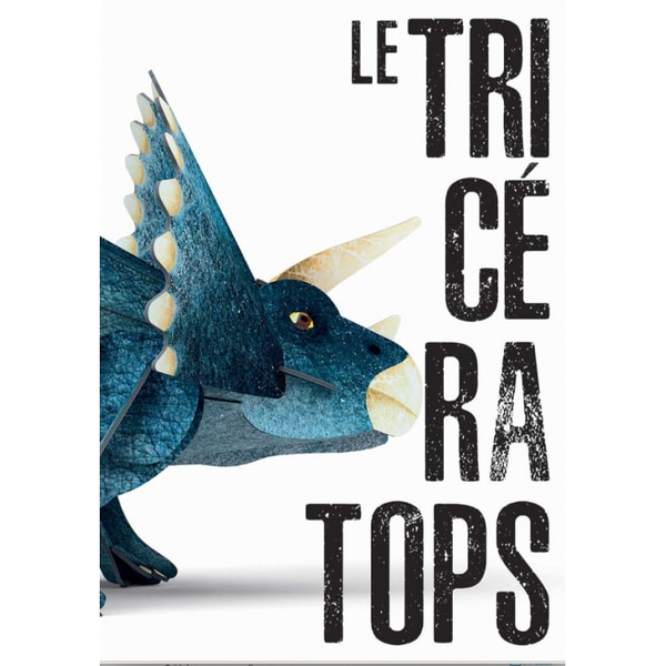 Le Tricératops 3D - L ère des dinosaures