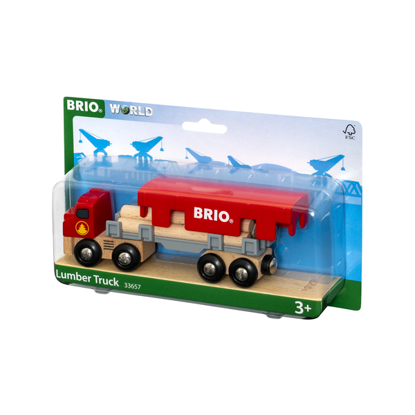 33657 - Brio World - Camion de transport de bois